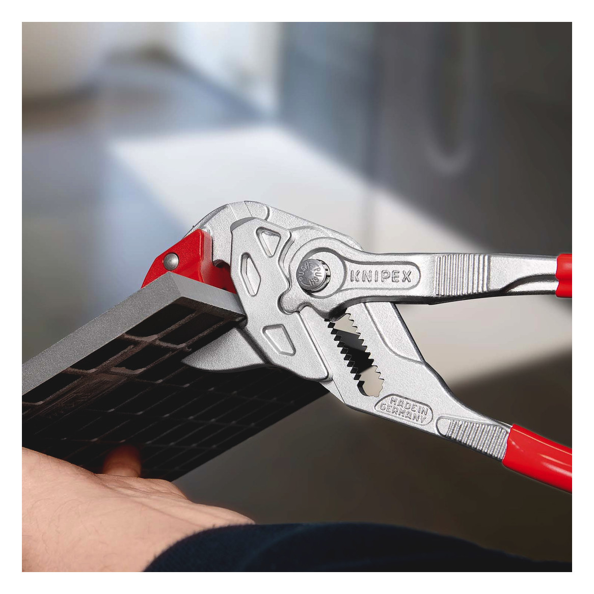 Fliesenbrechzange ger verchr Kst 250mm