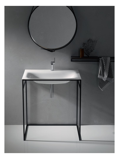 Einbau-Waschtisch BetteLux Shape A170 60x49,5cm, anthracite