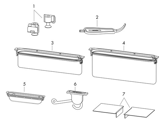hansgrohe RainDrain Rock Duschrinne 700 mm, Fertigset, kürzbar und befliesbar