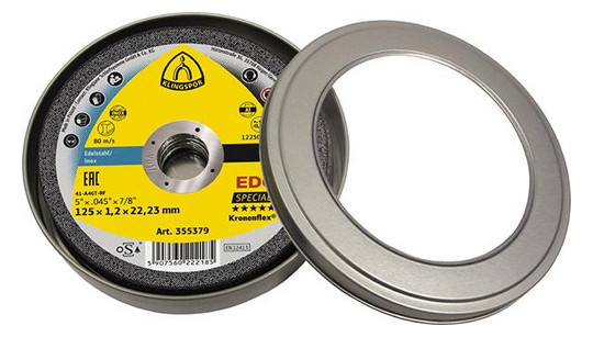 KLINGSPOR-Trennscheibe EDGE Special - 125x1,2mm (25...