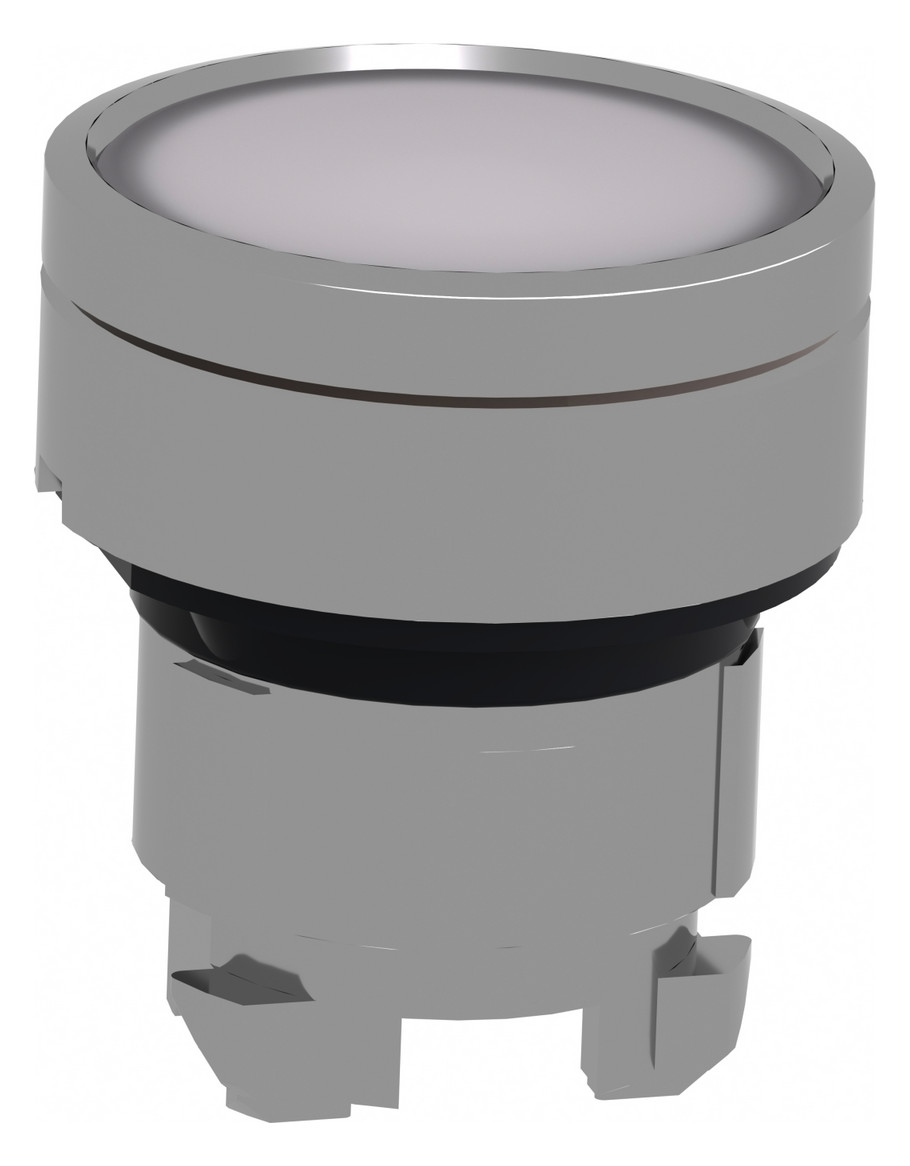 Drucktaster Front 1f ws bel.b Ø22,5mm rnd Geeignet für Beleuchtung IP66
