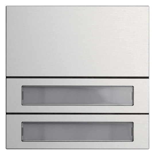 GIRA 5532916 Ruftastenm.2f System 106 