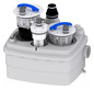 SFA Hebeanlage SaniCubic 2 Classic grau, mit Kabelalarmsystem