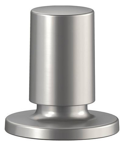 Blanco Zugknopf Edelstahl seidenmatt, rund