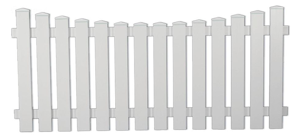 Bild LIGHTLINE Vorgarten Tiefbogen, weiß 180 x 80/70 cm - n.a.-0