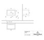 V&B Waschtisch-Unterschrank Subway 3.0 62,2x42,9x47,8cm, mit LED/Griff monochrom, graphite