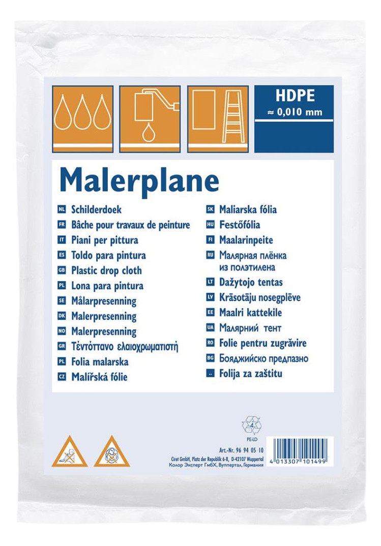 Bild Abdeckplane HDPE 10 my 50 qm = 4 x 12,5 m - C CIRET-0