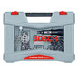 Werkzeugset 105tlg Bohrer 8xNuss Box 8xHSS 1xSenker 69xSteckeinsatz KstBox