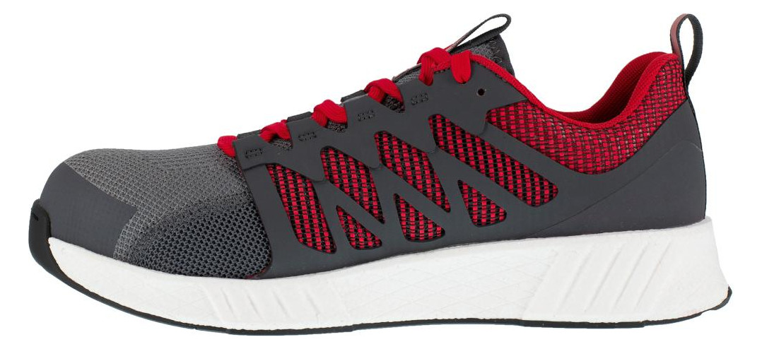 Bild Halbschuh Fusion Flexweave Work,S1P,41 g rau/rot/weiß REEBOK-3