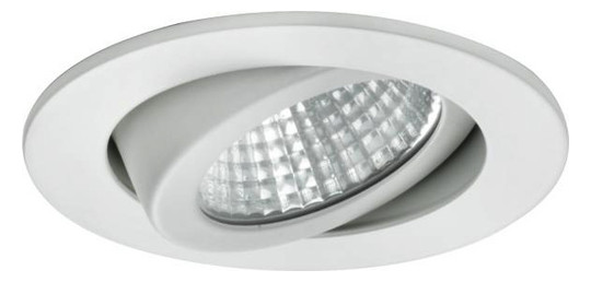 LED-Einbaustrahler 6W 1800-3000K 460lm Konv ws 1LED Alu IP20 mt RF:hochglänzend