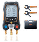 Testo digitales Monteurhilfeset Testo 550i 3-Wege mit kabellosem Temperaturfühler und Koffer - More 2