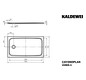 Kaldewei Duschwanne CAYONOPLAN 2260-1 70x120x1,8cm, flach, bahamabeige