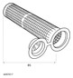 Walraven Siebhülse WIS PS 16 x 85 mm, für M 8, M 10 Gewindestück