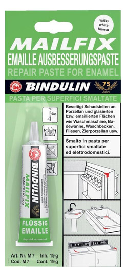 BINDULIN-Ausbesserungspaste für Emaille M 7/WE - 20 g