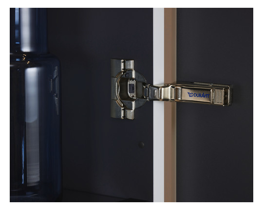 Duravit Halbhochschrank L-Cube 70x24,3x80cm, 2 Türen, eiche natur