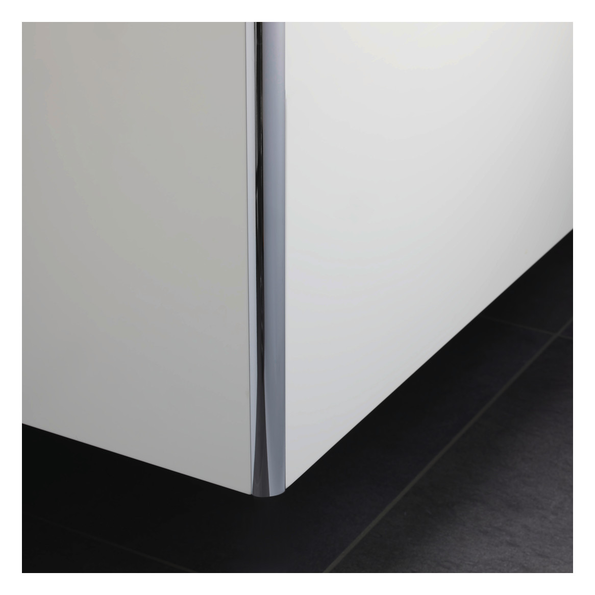 Duravit Waschtisch-Unterschrank Compact XSquare 61 x 38,8 cm, Eiche schwarz, 2 Schubkästen, wandhängend