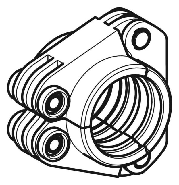 Geberit Pressschlinge Mepla Ø 63 mm, Kompatibilität 2, zum Verpressen von Pressfitting