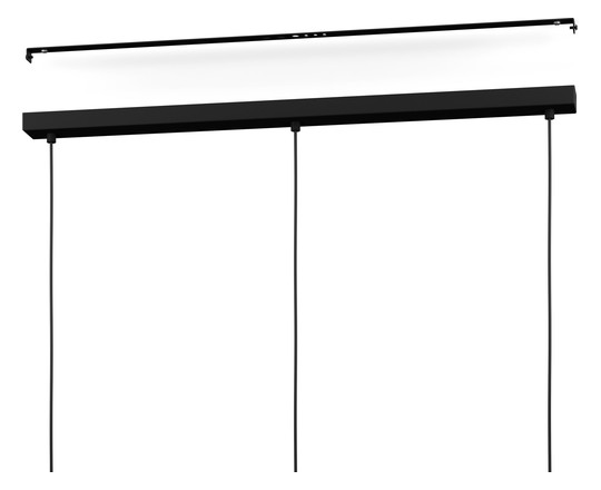 EGLO Hängeleuchte/3 E27 Schwarz/   43822 