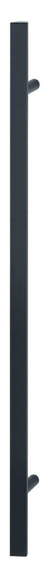 Bild HOPPE Stoßgriff E5091, BA 900mm, L 1.200mm, Durchmesser 40x23mm, verdeckt verschraubt, schwarz matt-0