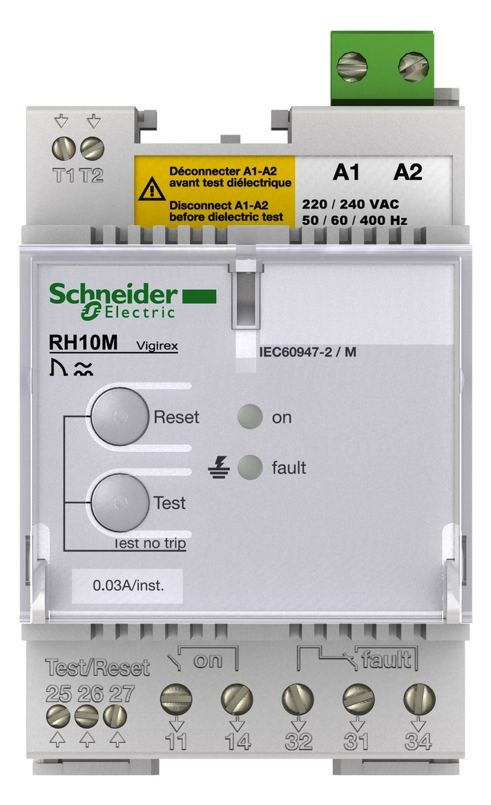 FI-Meldeeinrichtung 220-240V AC f.Drehstrom