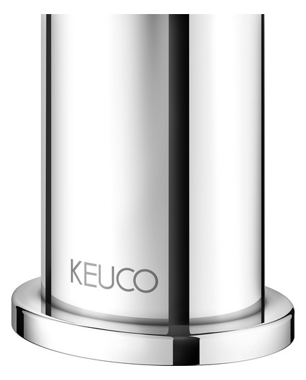 KEUCO Bidet-Einhebelmischer IXMO Flat Ausladung 110mm, mit Ablaufgarnitur, verchromt