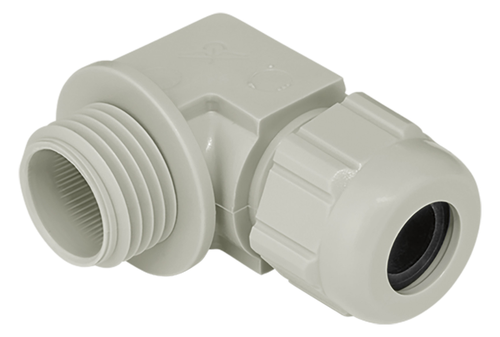 Kabelverschraubung PG9 PA gr unbeh 8mm IP68 Polyamid (PA) 90°Wink