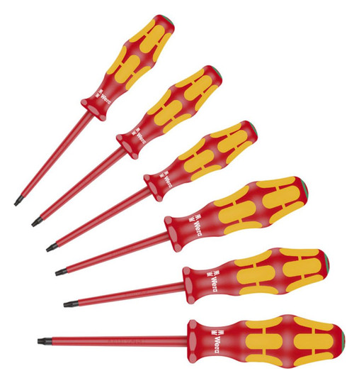 Wera-VDE-Torx-Schraubendreher-Satz 167i/6 - 6-teilig