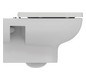 Ideal-Standard Wandtiefspül-WC-Paket i.life A ohne Spülrand, 36x54,5x33,5cm, weiß