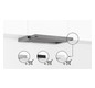 Dunstabzugshaube Flschirm 600mm si B LED 67dB 389cbm/h Ø120-150mm 3st Abl/Uml