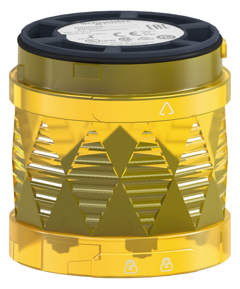 Dauerlicht LED ge Ø60mm IP65 24V/50Hz UC sw