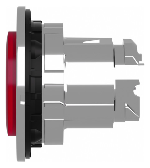 Drucktaster Front 1f rt bel.b Ø30,5mm rnd Geeignet für Beleuchtung IP66