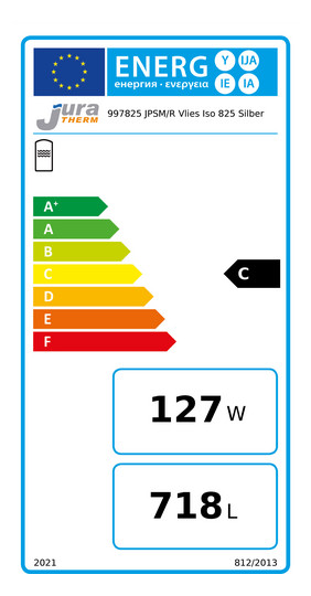 Juratherm Vlies-Isolierung Ecoline silber, JPSM, JPSL, JPSR, JPSLR 825