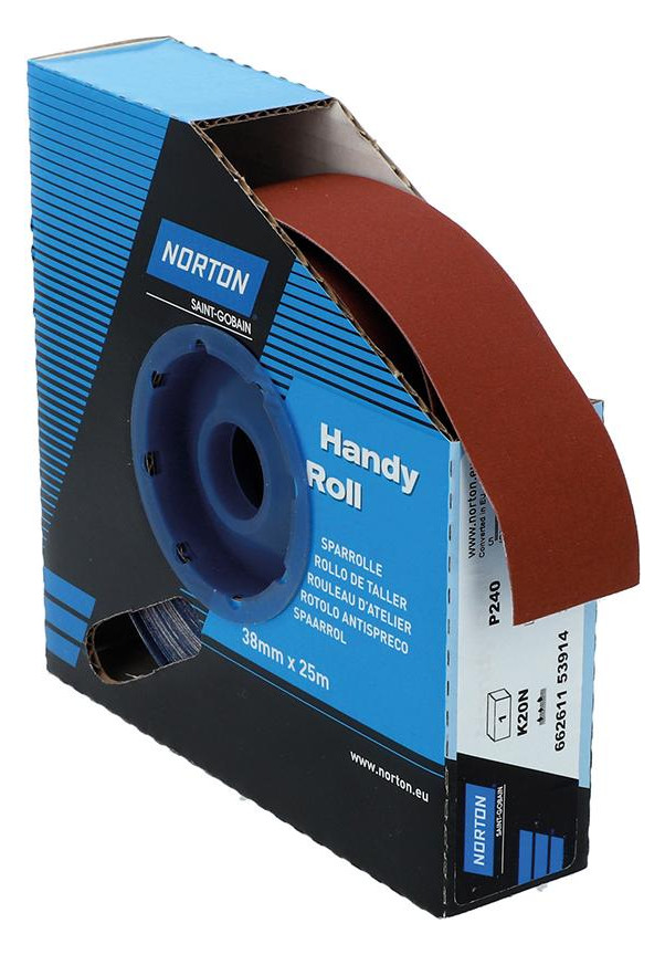 Bild Sparrolle K20N 38mmx25m P240 - Norton-0