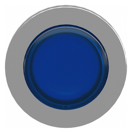 Drucktaster Front 1f bl bel.b Ø30,5mm rnd Geeignet für Beleuchtung IP66