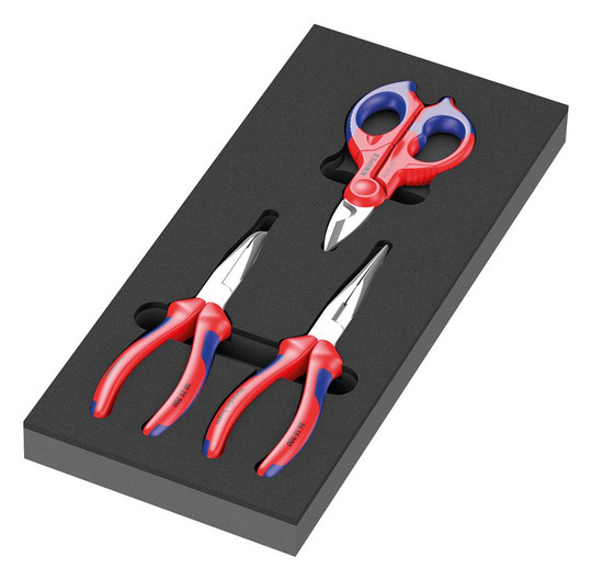 Wera-Werkzeugmodul 1/3 Nr.9781 - 3-teilig, KNIPEX-Zangen...