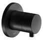 KEUCO Fertigmontageset IXMO Comfort UP-3-Wege-Umstellventil, rund, schwarz matt