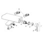 HANSA Wannen-Einhebelmischer HANSADESIGNO Style AP, Ausladung 146mm, chrom