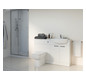 Ideal-Standard WC-Sitz Connect E mit Sitzpuffer, Scharniersatz, Softclosing, weiß