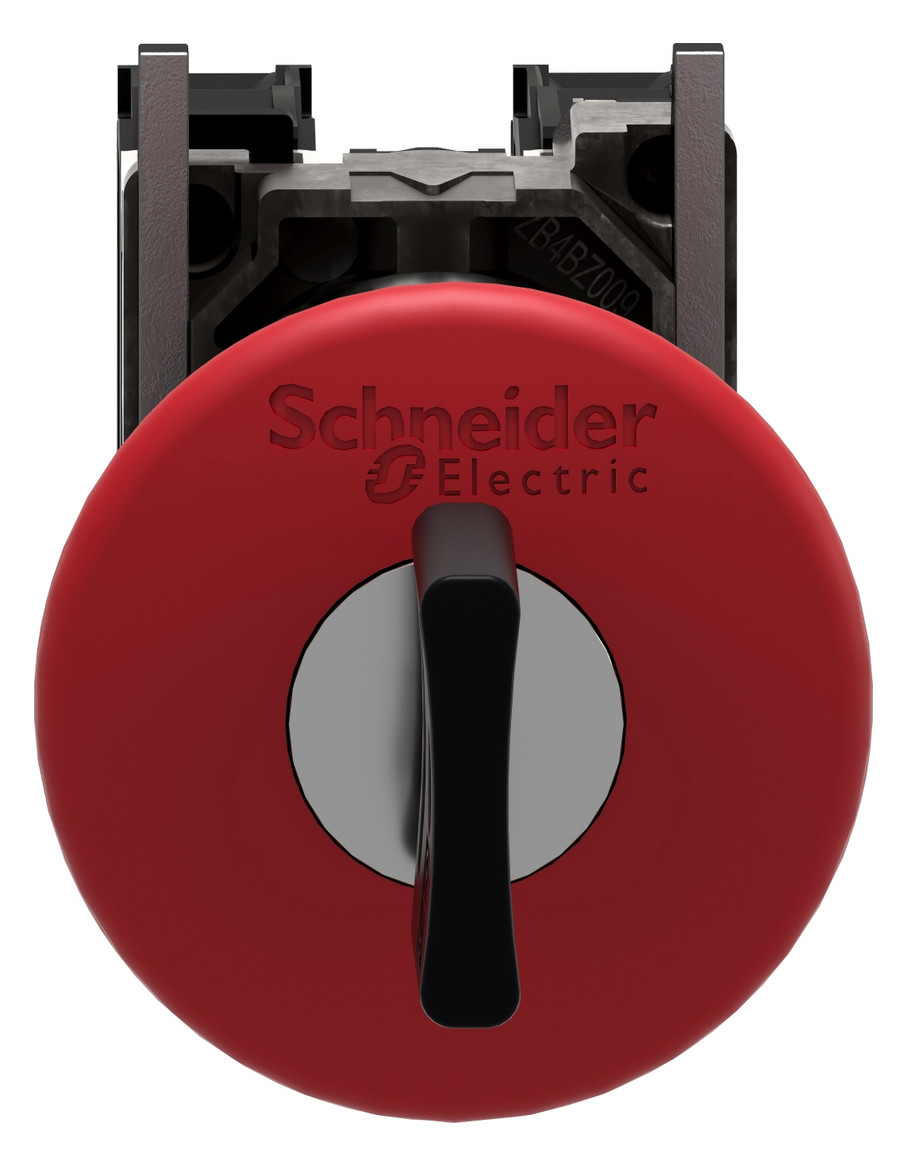 Not-Aus Taster EB IP66 Schlüssel 1S 1Ö Ø22,5mm Einb Schraub