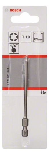 Bit TX10 L=89mm 6,4mm(1/4) 1/4Zoll