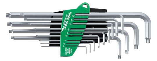 Wiha-Torx-Stiftschlüsselsatz 366SZ13TS - T5-T45