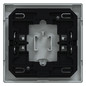 Wippe Schalter System Design mokka metallic Kennz.0/1
