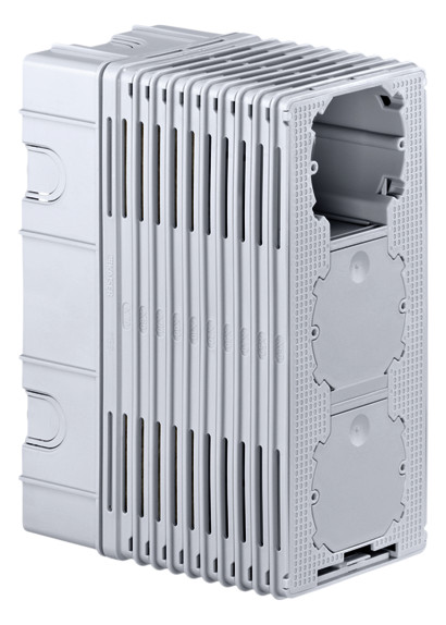 Geräteträger WD 60-160mm Kst 100x200mm Mit Füll-Dämmstoffen