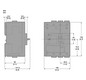 Leistungsschalter 100A 3p 40-100A/In IP40 Einb Festeinbau Schraub