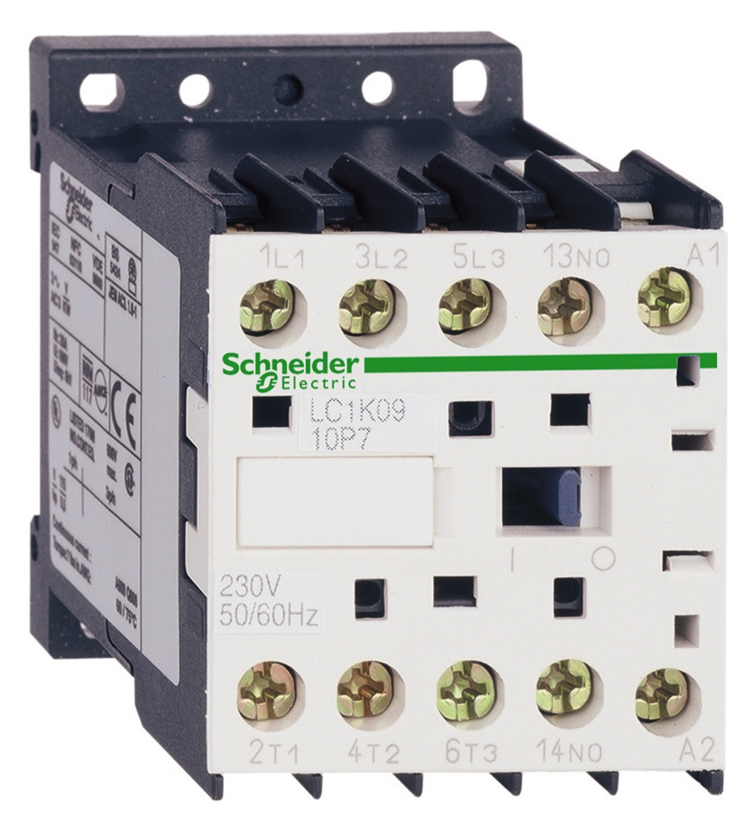 Leistungsschütz 4kW 3S 230VAC 9A 1S/Hilf