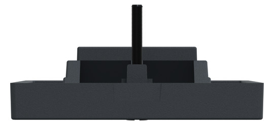 Zentralplatte UAE/IAE 2f System M anth Schraubbef