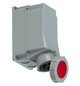 CEE-Wandsteckdose 125A 5p 6h IP67  145-6 
