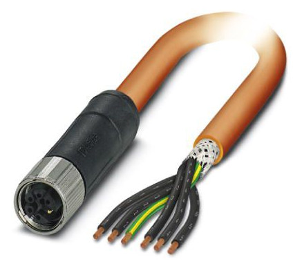 Phoenix     SAC-6P- 3,0-PVC/M12FSM PE SH 