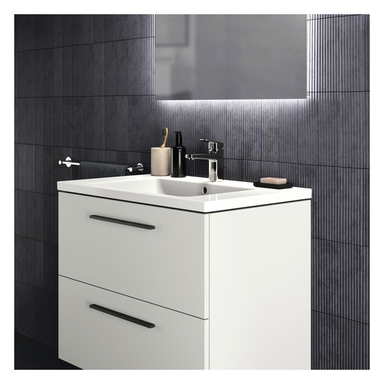 Ideal-Standard Möbel-Waschtisch i.life B 81x51x18cm, mit Hahnloch/Überlauf, weiß