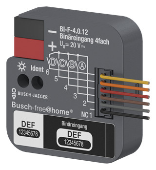 BJ Binäreingang 4fach UP     BI-F-4.0.12 